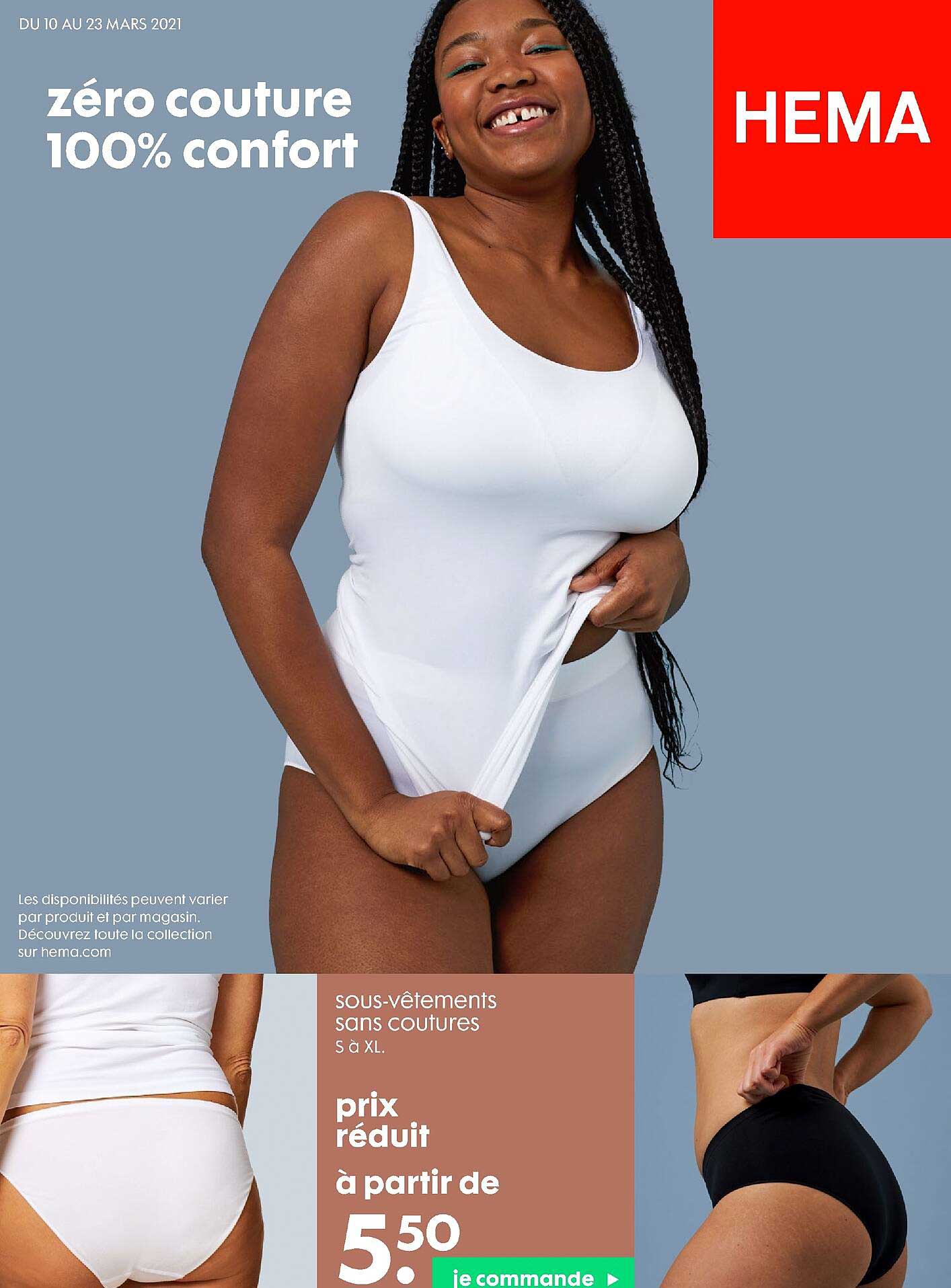 sous-vêtements sans coutures