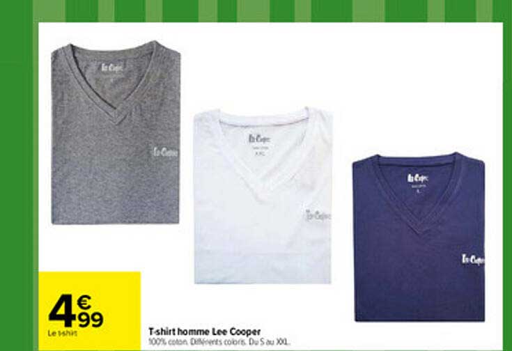 t-shirt lee cooper