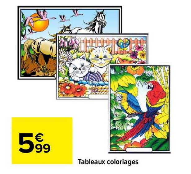 Tableaux Coloriages