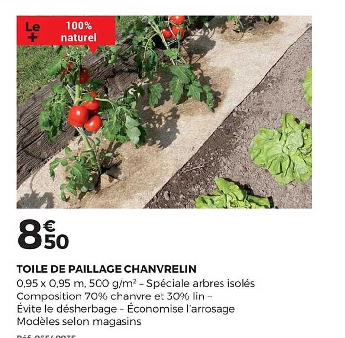 Toile De Paillage Chanvrelin