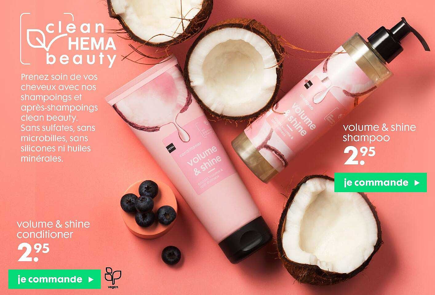 Volume & Shine Conditioner, Volume & Shine Shampoo