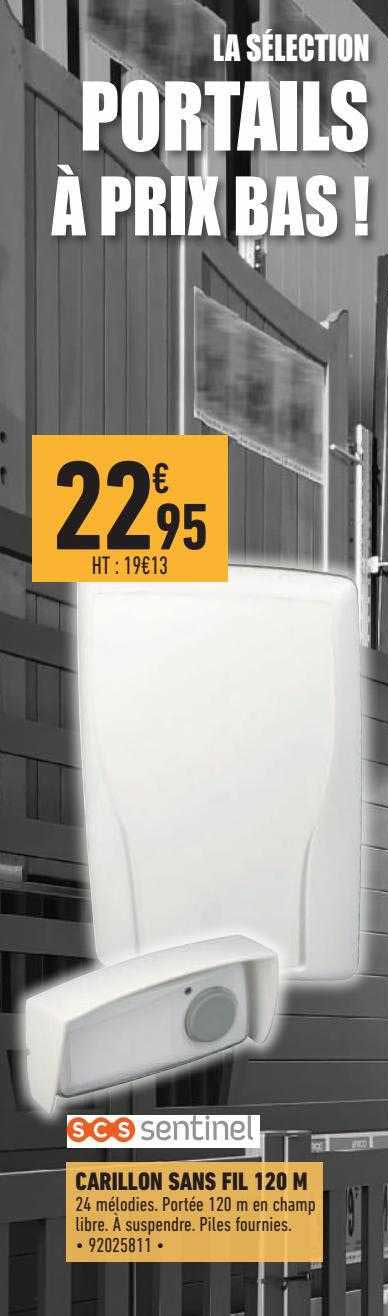 carillon sans fl 120 m scs sentinel