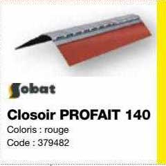 closoir profait 140 sobat