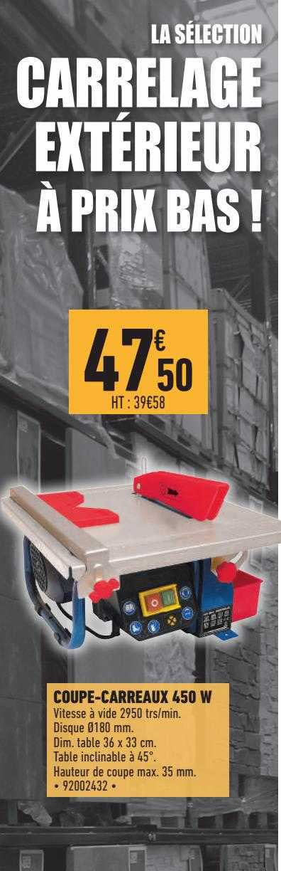 coupe-carreaux 450 w