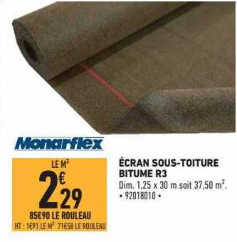 écran sous-toiture bitumé r3