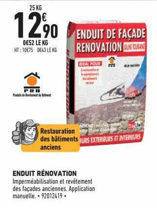 Enduit Rénovation