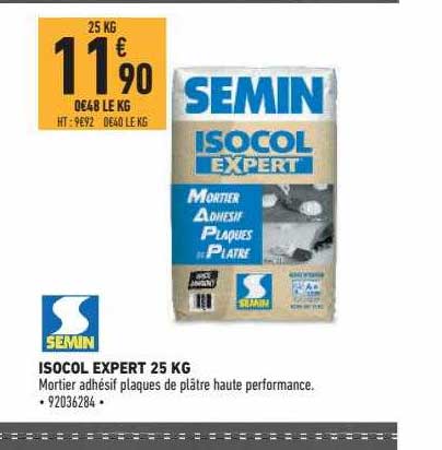 esocol expert 25 kg semin