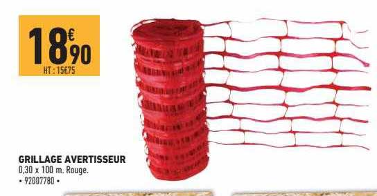 grillage avertisseur