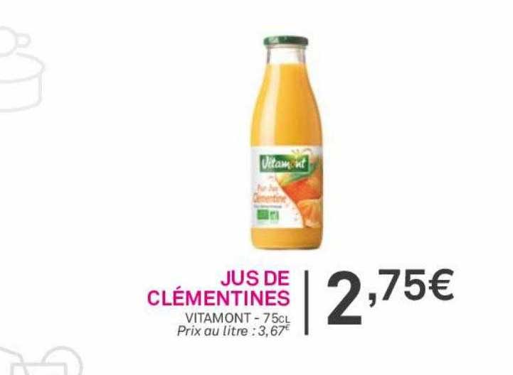 Jus De Clémentines Vitamont