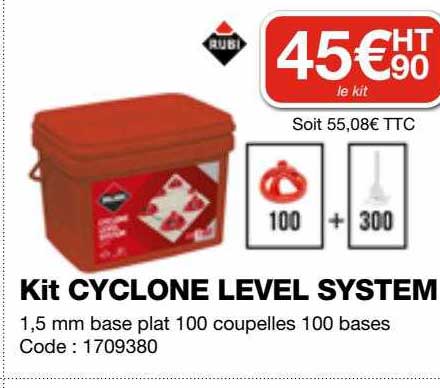 Kit Cyclone Level System Rubi