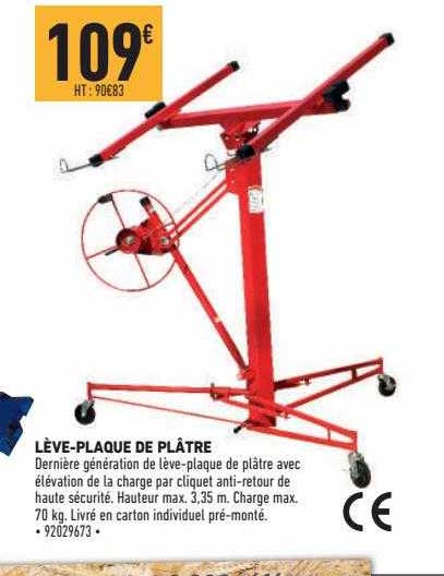 Lève-plaque De Plâtre