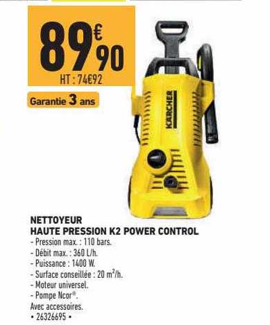 nettoyeur haute pression k2 power control kärcher