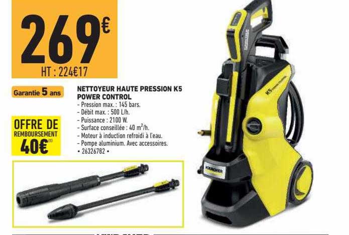 Nettoyeur Haute Pression K5 Power Control