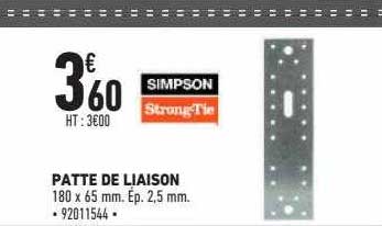 patte de liaison simpson