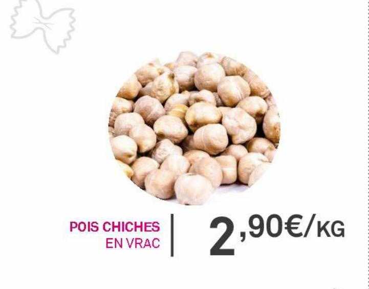 Pois Chiches En Vrac