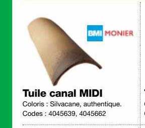tuile canal midi bmi monier