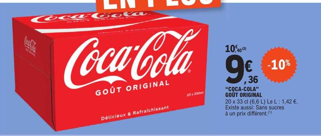 "coca-cola" goût original