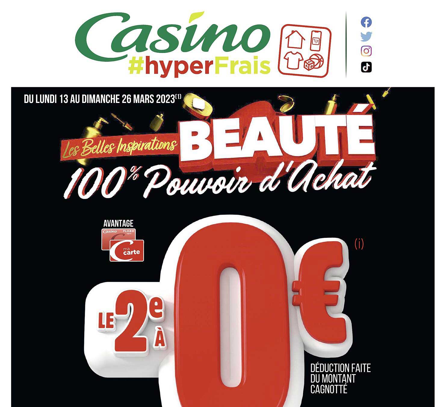 les belles inspirations beauté 100% pouvoir d'achat