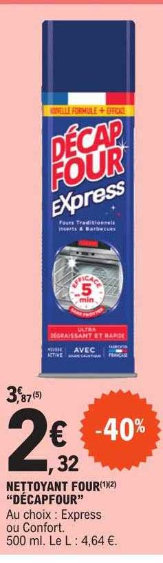 Nettoyant Four "décapfour"