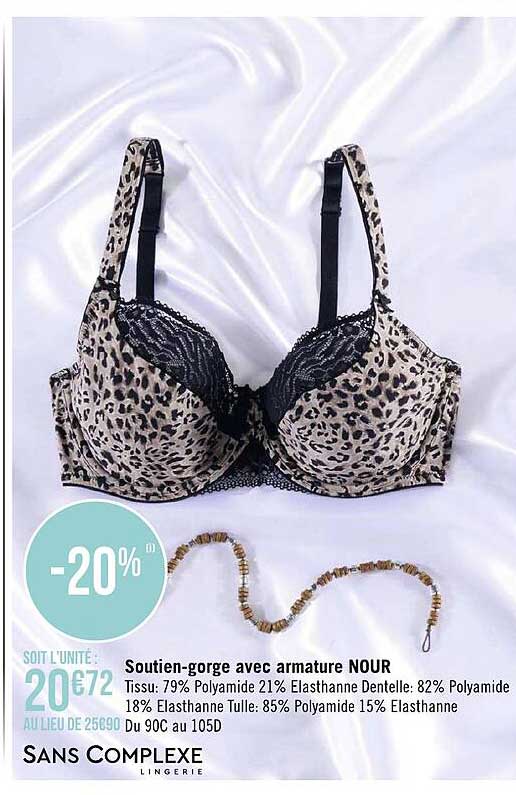 soutien-gorge avec armature nour