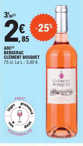 aoc bergerac clément bosquet