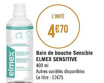 bain de bouche sensible elmex sensitive