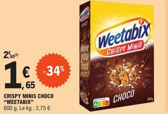 Crispy Minis Choco "weetabix"