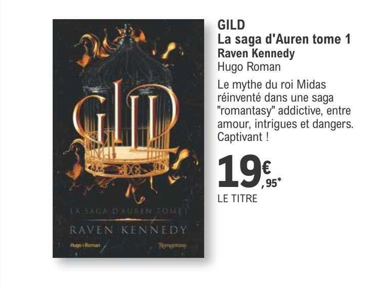 gild la saga d'auren tome 1 - raven kennedy
