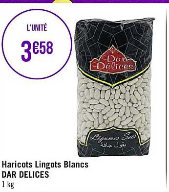 haricots lingots blancs dar délices