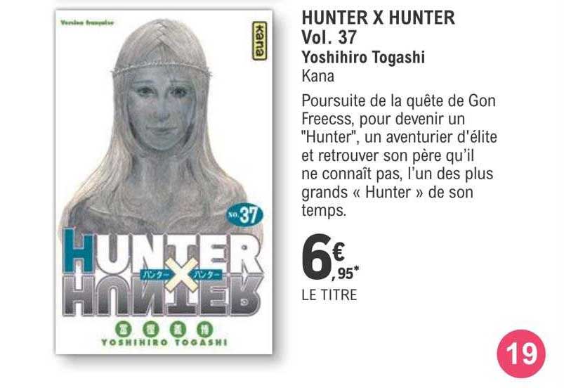 hunter x hunter vol. 37 - yoshihiro togashi