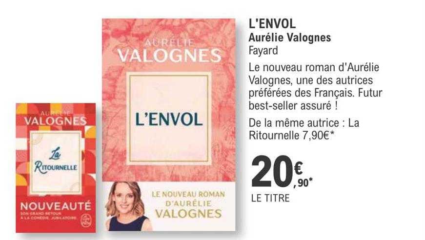 l'envol - aurélie valognes