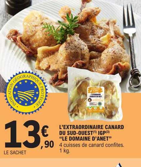 l'extraordinaire canard du sud-ouest igp "le domaine d'anet"