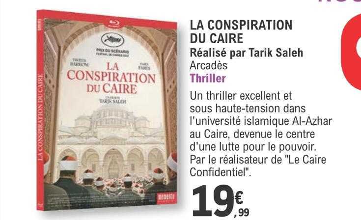 La Conspiration Du Caire - Tarik Saleh