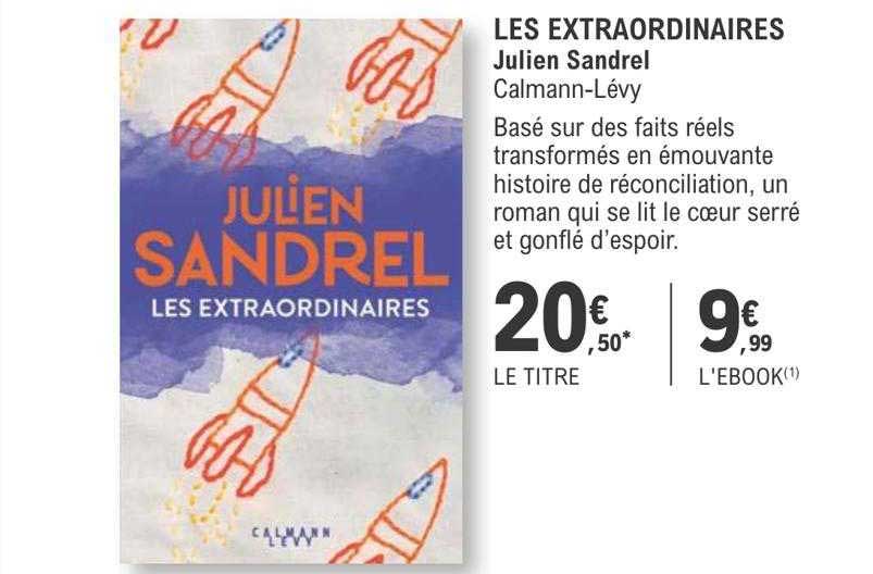 les extraordinaires - julien sandrel