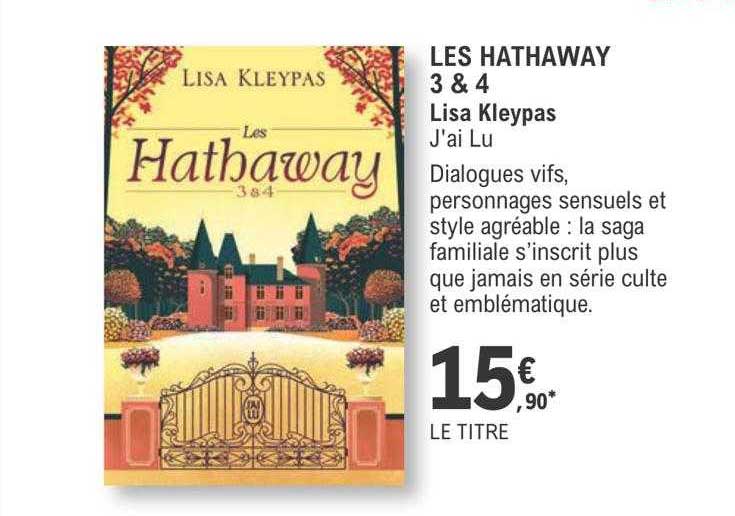 les hathaway 3 & 4 - lisa kleypas