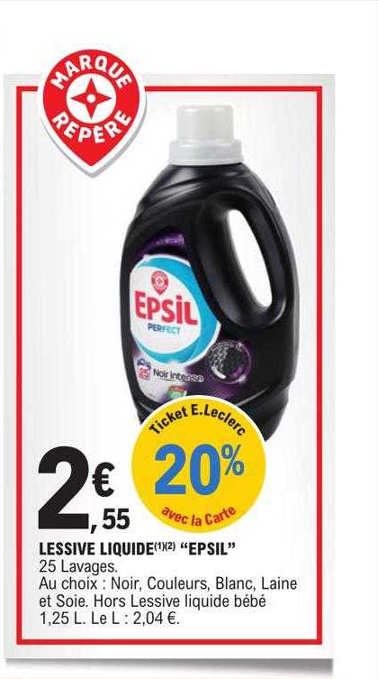 Lessive Liquide "epsil"