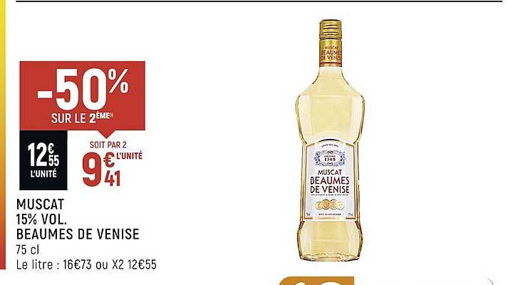 muscat 15% vol. beaumes de venise