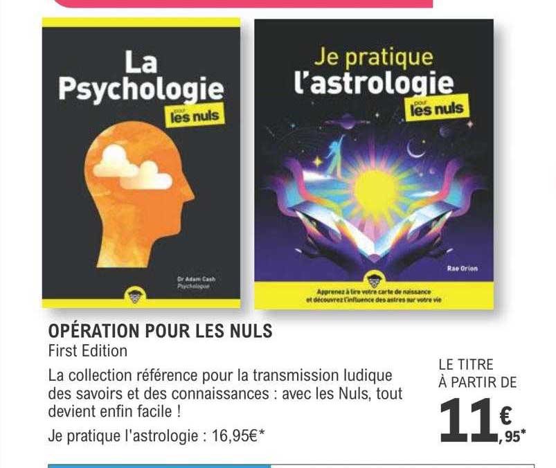 opération pour les nuls