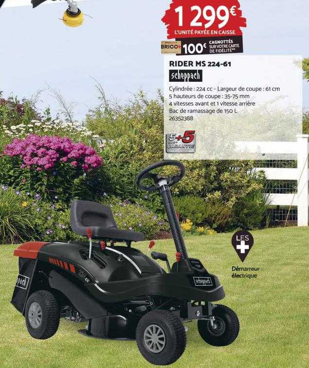 rider ms 224-61 scheppach