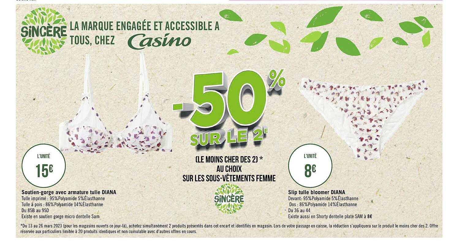 soutien-gorge avec armature tulle diana sincère, slip tulle bloomer diana sincère