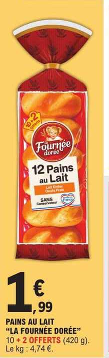 pains au lait "la fournée dorée"