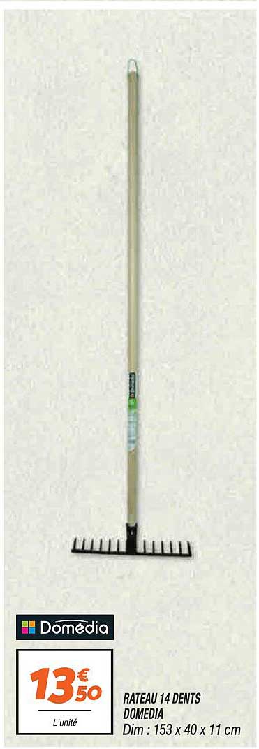 Râteau 14 Dents Domédia