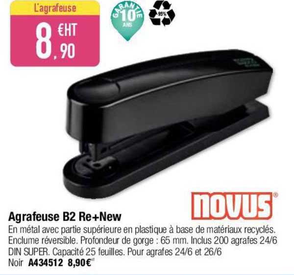 Agrafeuse B2 Re+new