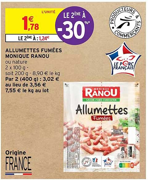 allumettes fumées monique ranou