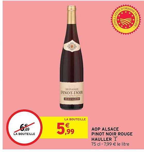 aop alsace pinot noir rouge hauller