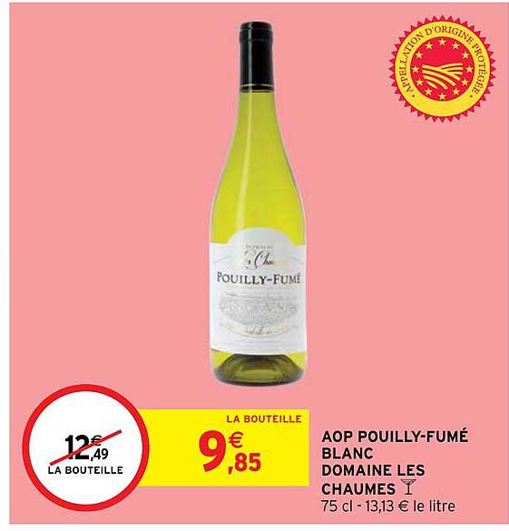 Aop Pouilly-fumé Blanc Domaine Les Chaumes