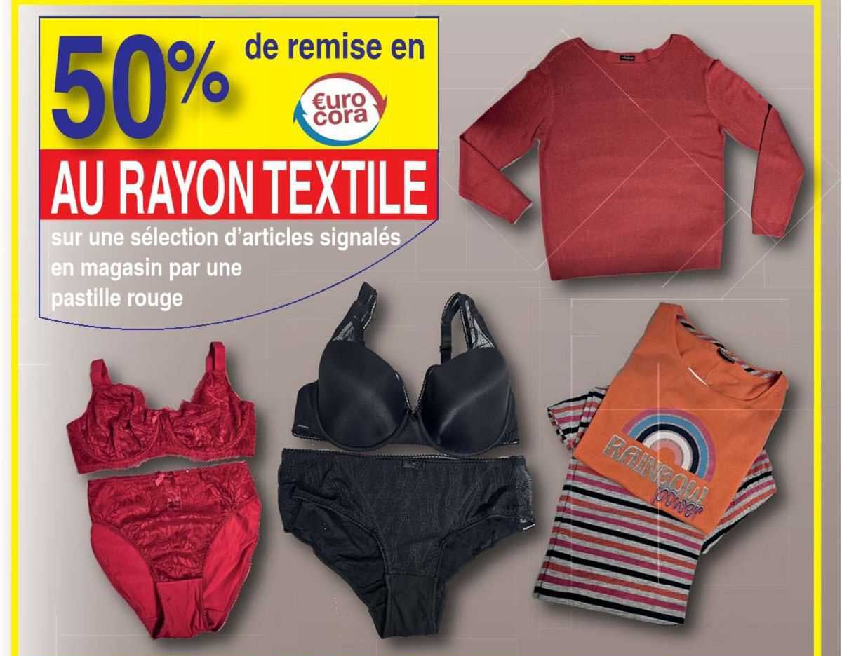 Articles Signalés En Magasin Par Une Pastille Rouge