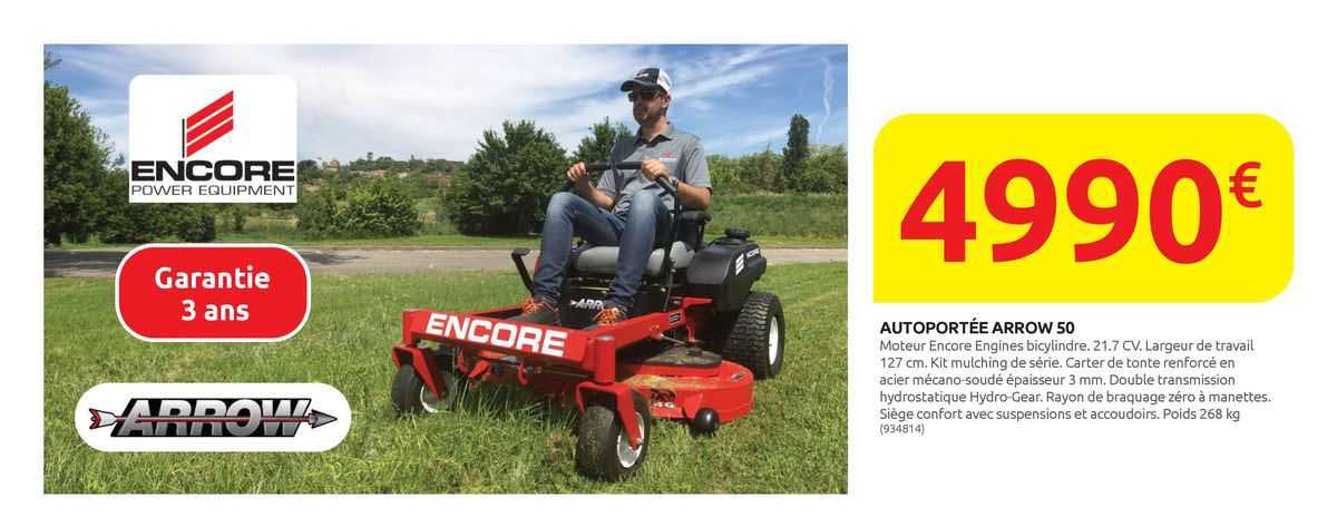 autoportée arrow 50 encore