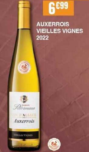 auxerrois vieilles vignes 2022