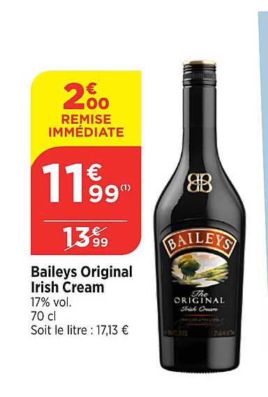 baileys original irish cream